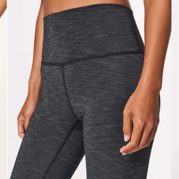 lululemon athletica Pants - Lululemon 7/8 wunder unders size 4 gray high rise